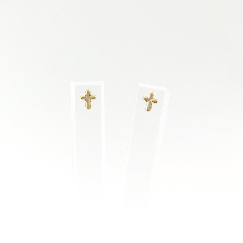 K18YG クロスモチーフ ピアス_09