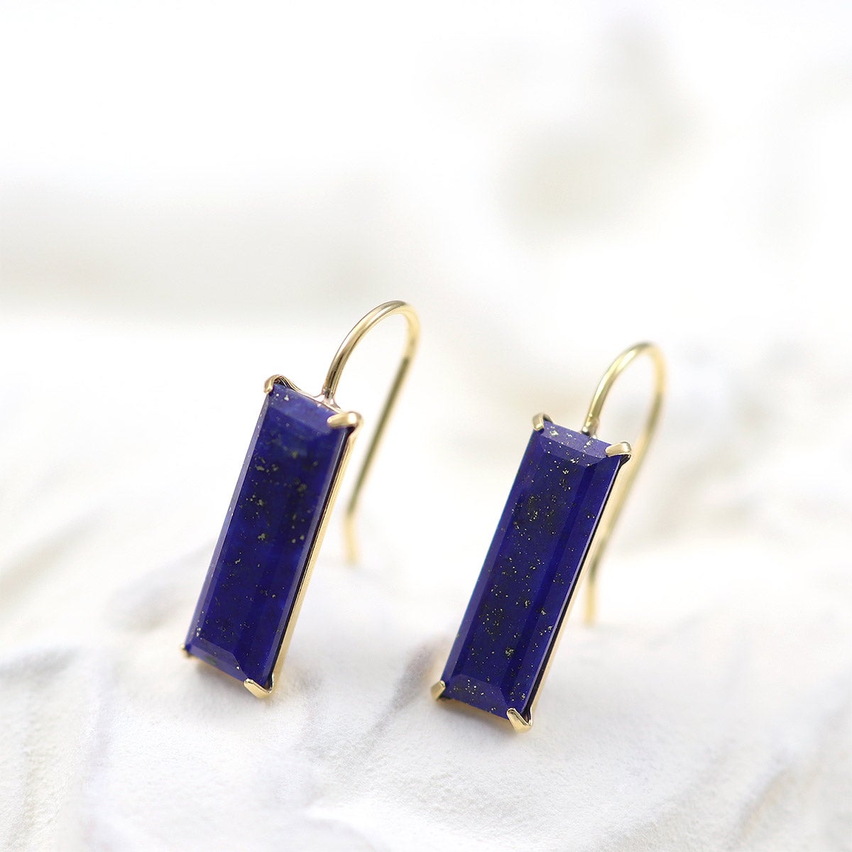 K18YG ラピスラズリ フックピアス_02