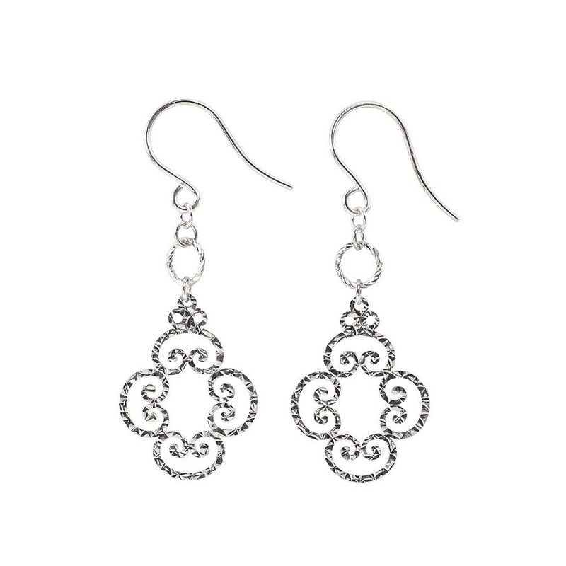 K18 フラワー フックピアス_22