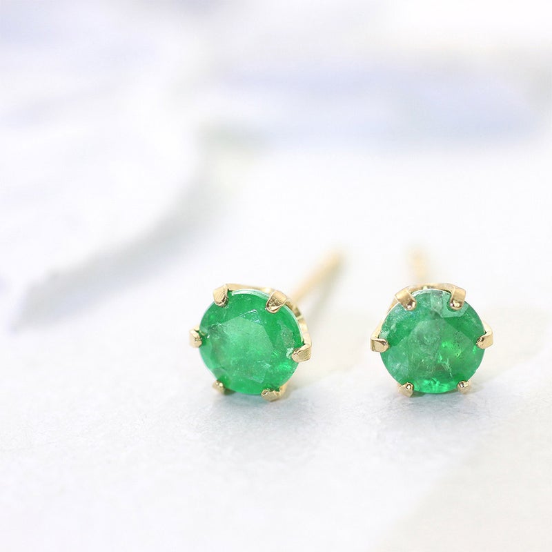 K18YG エメラルド ピアス_02