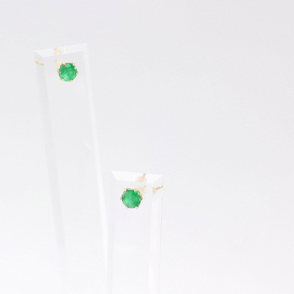 K18YG エメラルド ピアス_05