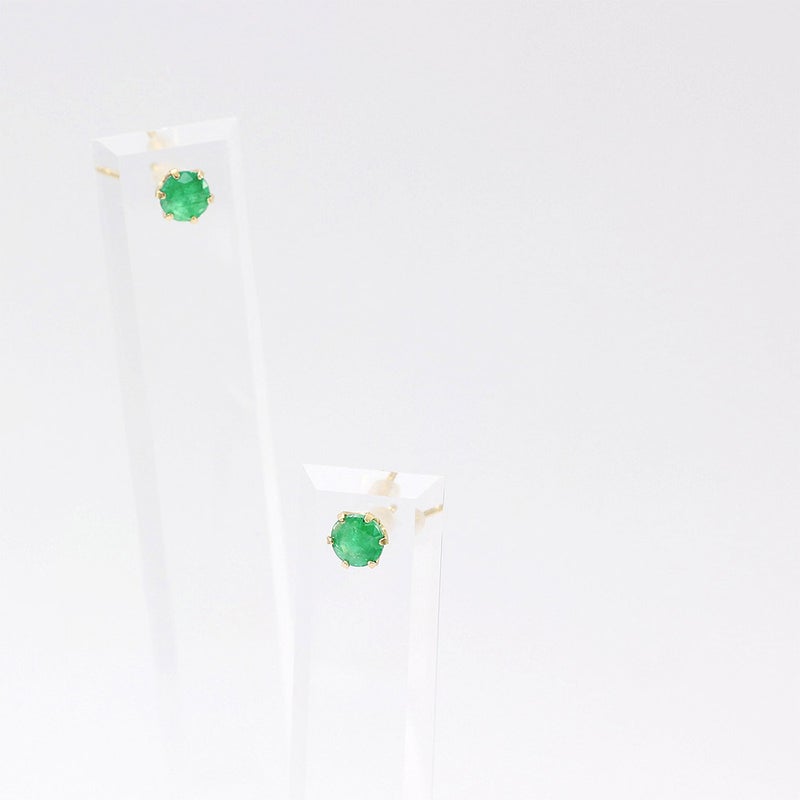 K18YG エメラルド ピアス_05