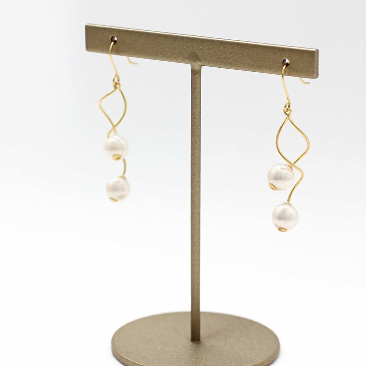K18YG アコヤ真珠 フックピアス_02