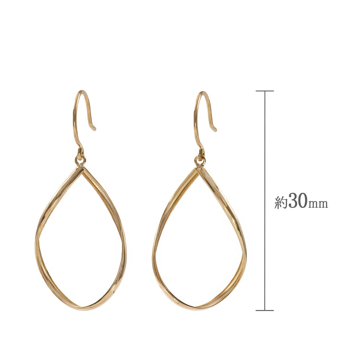 K18YG フックピアス_04