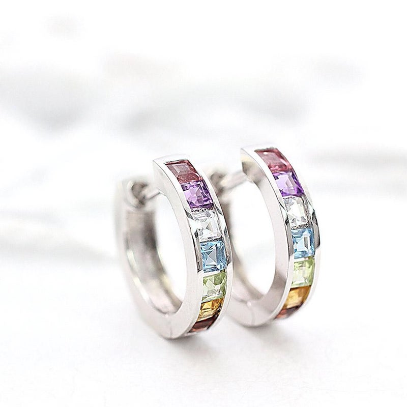 K18WG アミュレット フープピアス_02