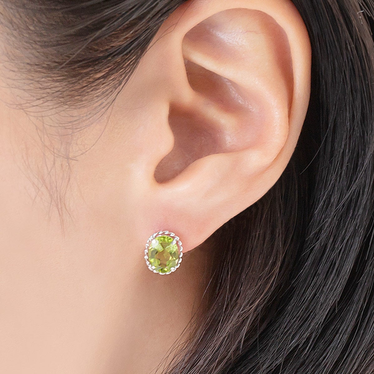 K18WG ペリドット ピアス_05