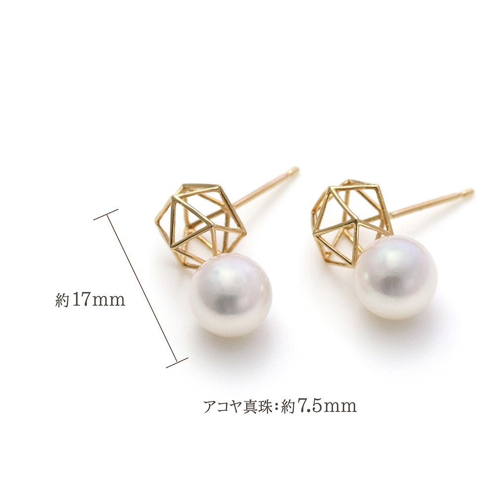 K18YG あこや真珠 ピアス_05