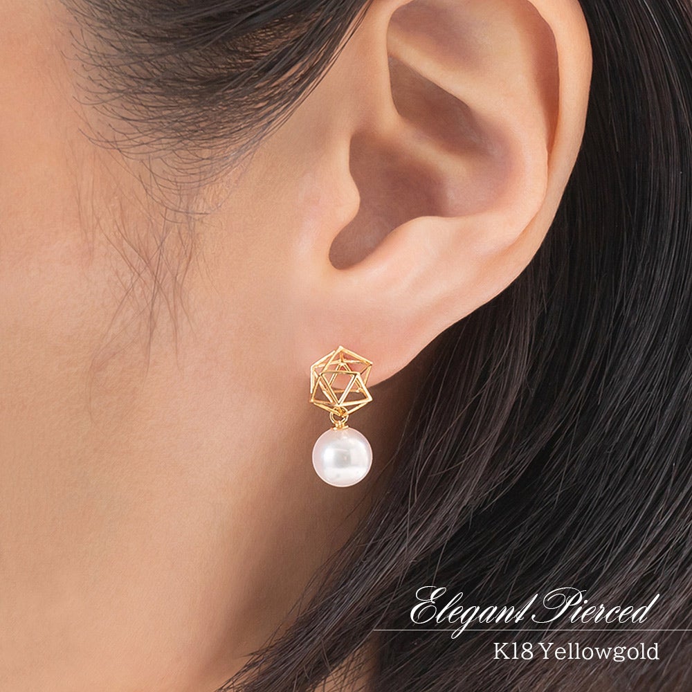 K18YG あこや真珠 ピアス_09