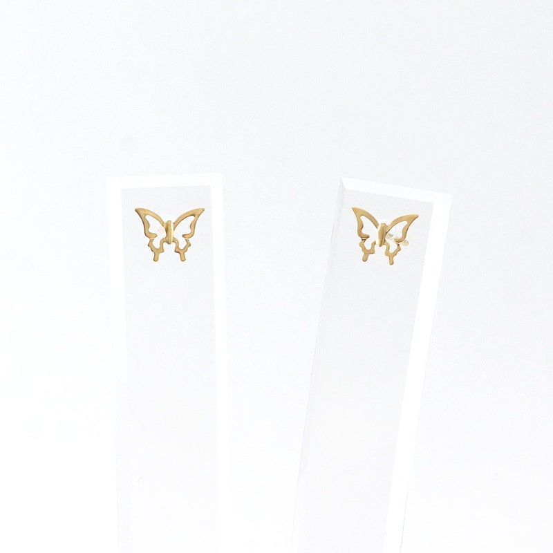 K18YG バタフライモチーフ ピアス_03