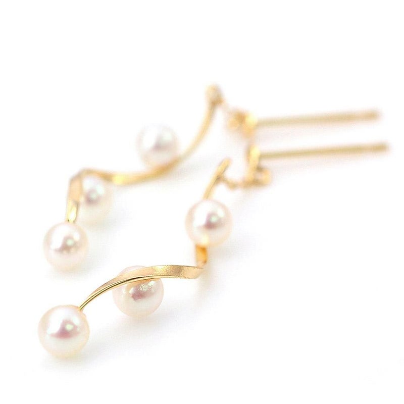 K18 アコヤ真珠 ロングピアス_03