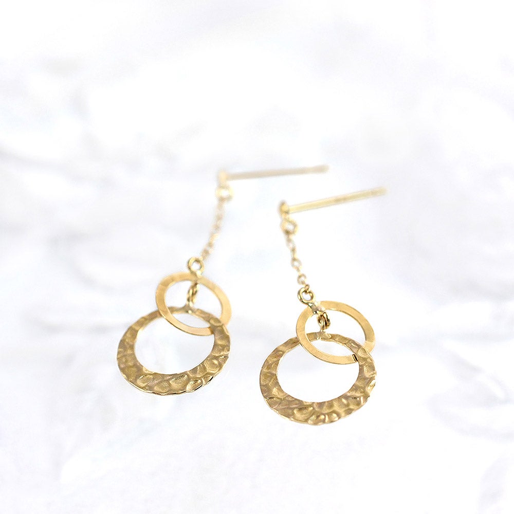 K18YG サークルモチーフ ピアス_02