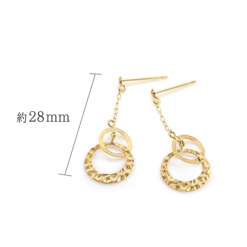 K18YG サークルモチーフ ピアス_05