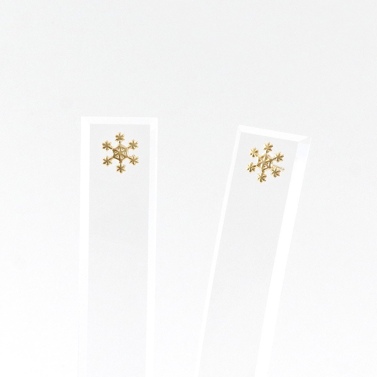 K18YG 雪の結晶 ピアス_03