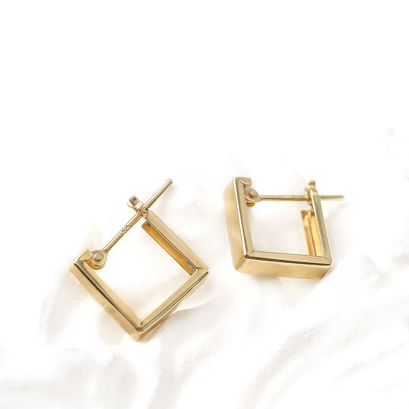 K18YG スクエア フープピアス_03
