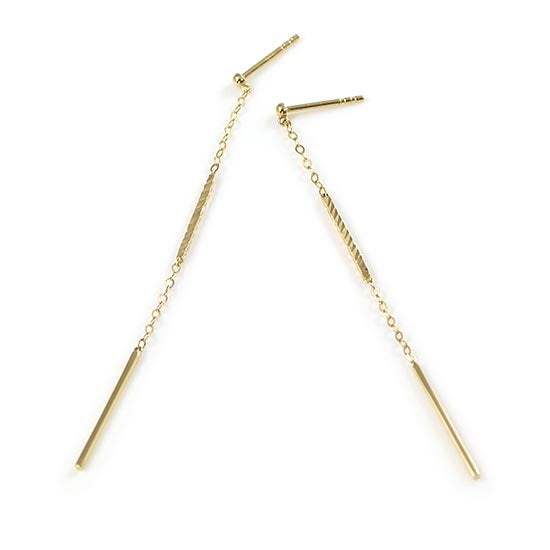 K18YG ロングピアス_10