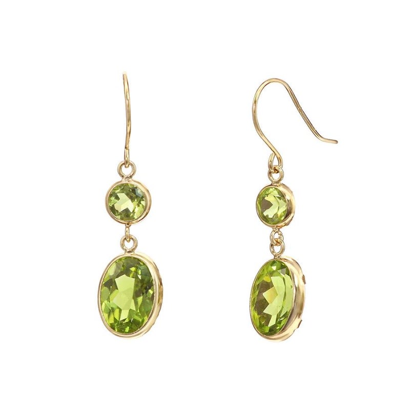 K18YG ガーネットroアメジストorペリドットorシトリン フックピアス_23