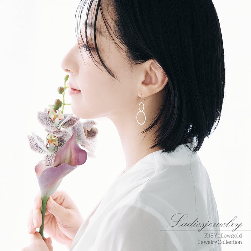 K18YG フックピアス_10