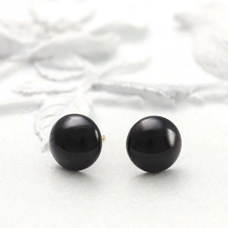 K18YG オニキス ピアス_02