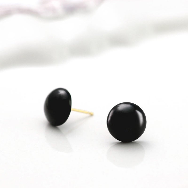 K18YG オニキス ピアス_03