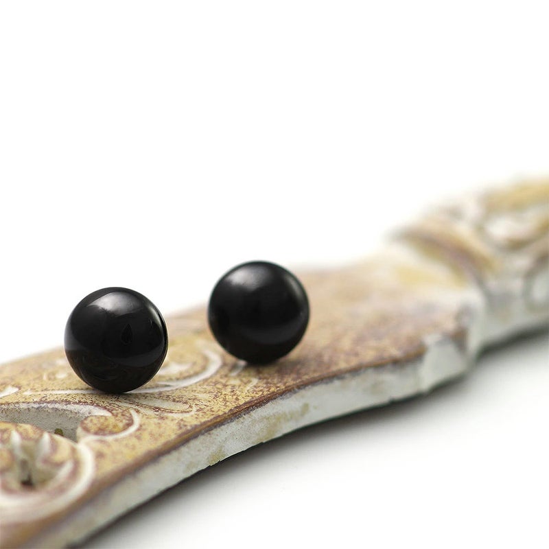 K18YG オニキス ピアス_09