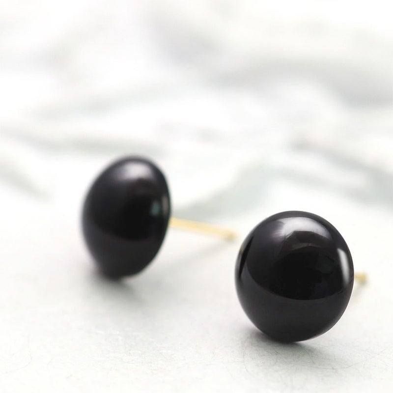 K18YG オニキス ピアス_10