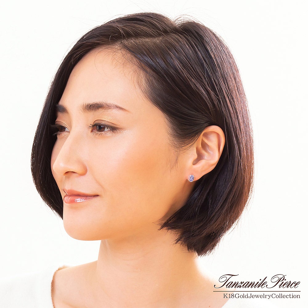 K18WG タンザナイトピアス_10