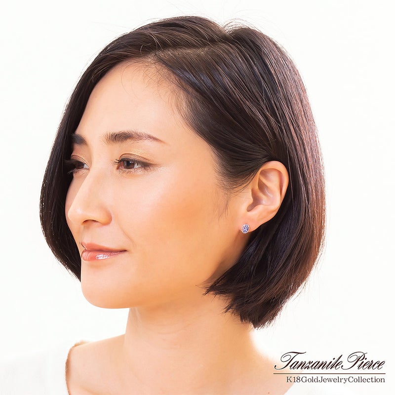 K18WG タンザナイトピアス_10