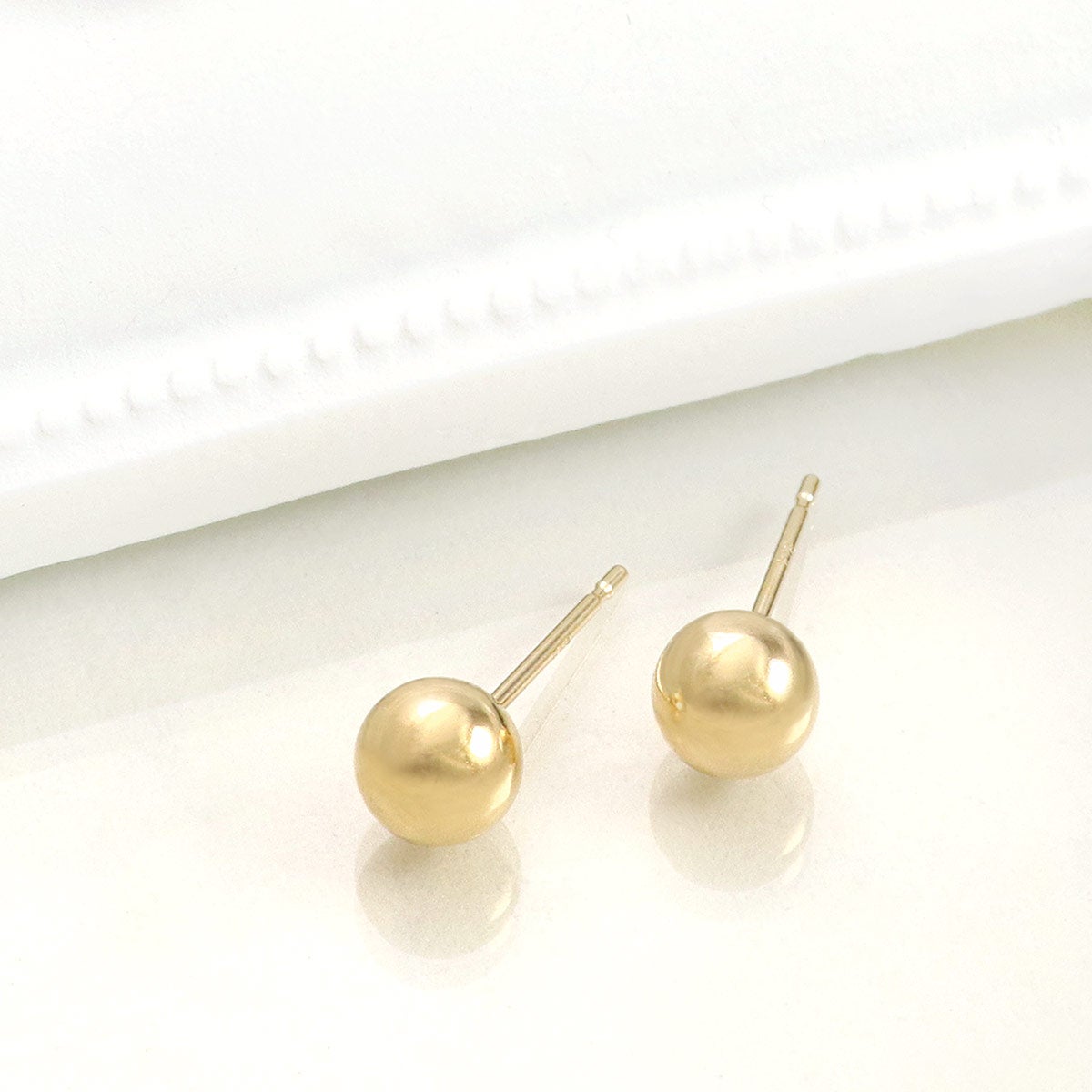 K18YG 丸玉ピアス_02