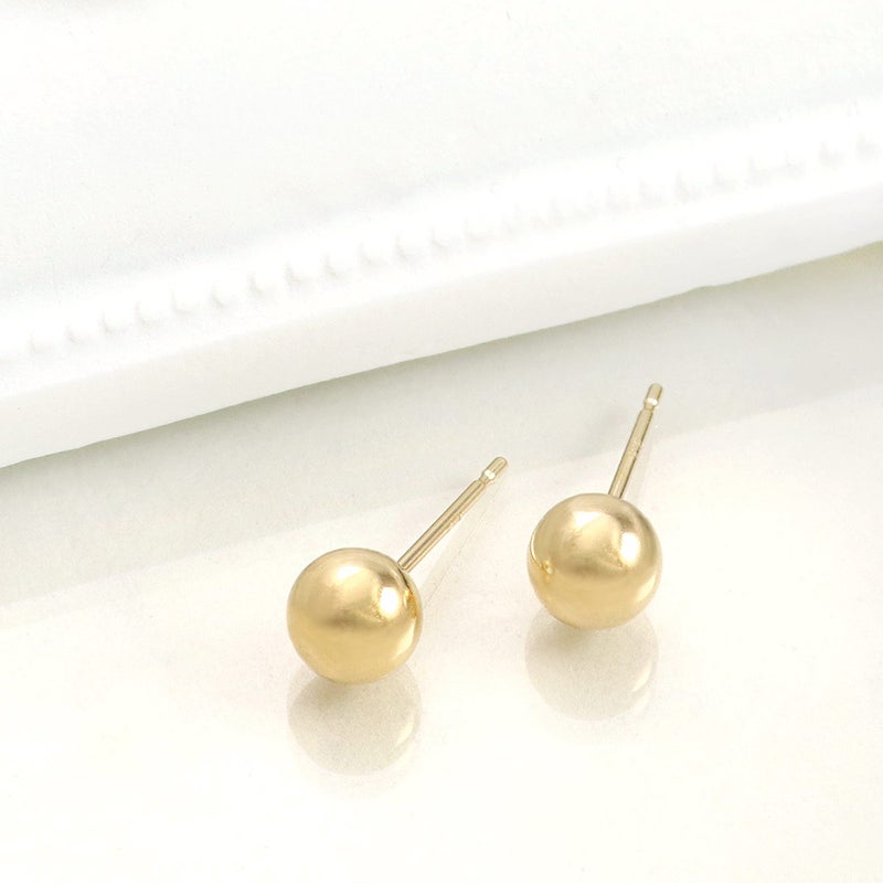 K18YG 丸玉ピアス_02