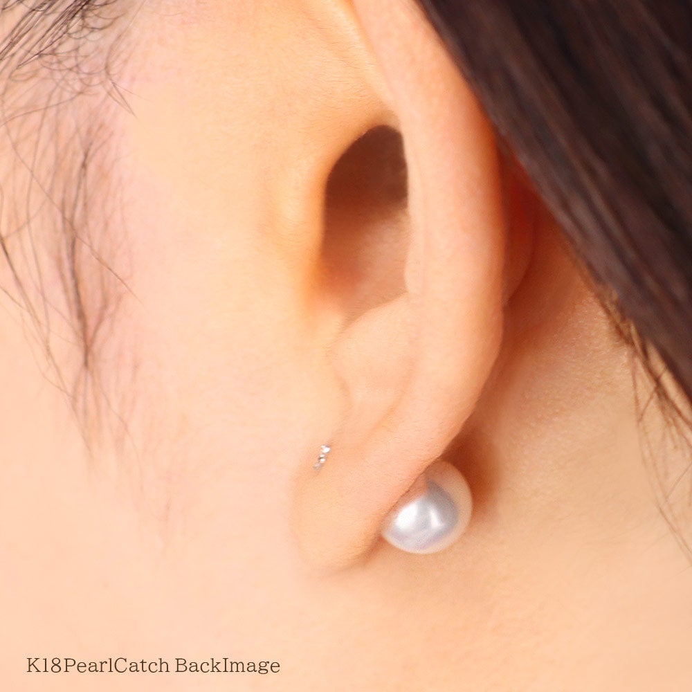 K18 あこや真珠 ピアスキャッチ_04