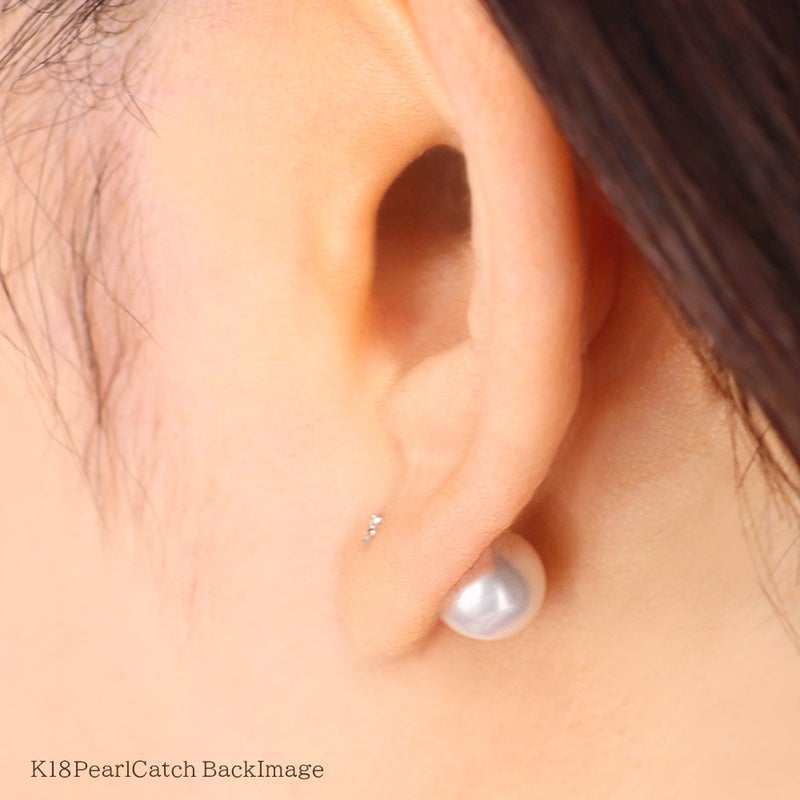 K18 あこや真珠 ピアスキャッチ_04