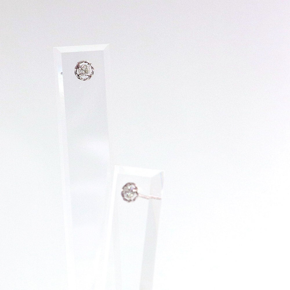 Pt900 ダイヤモンド ピアス_04