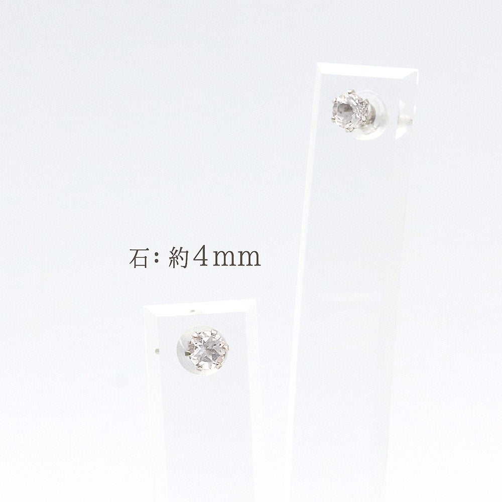 Pt900 誕生石 ピアス_09