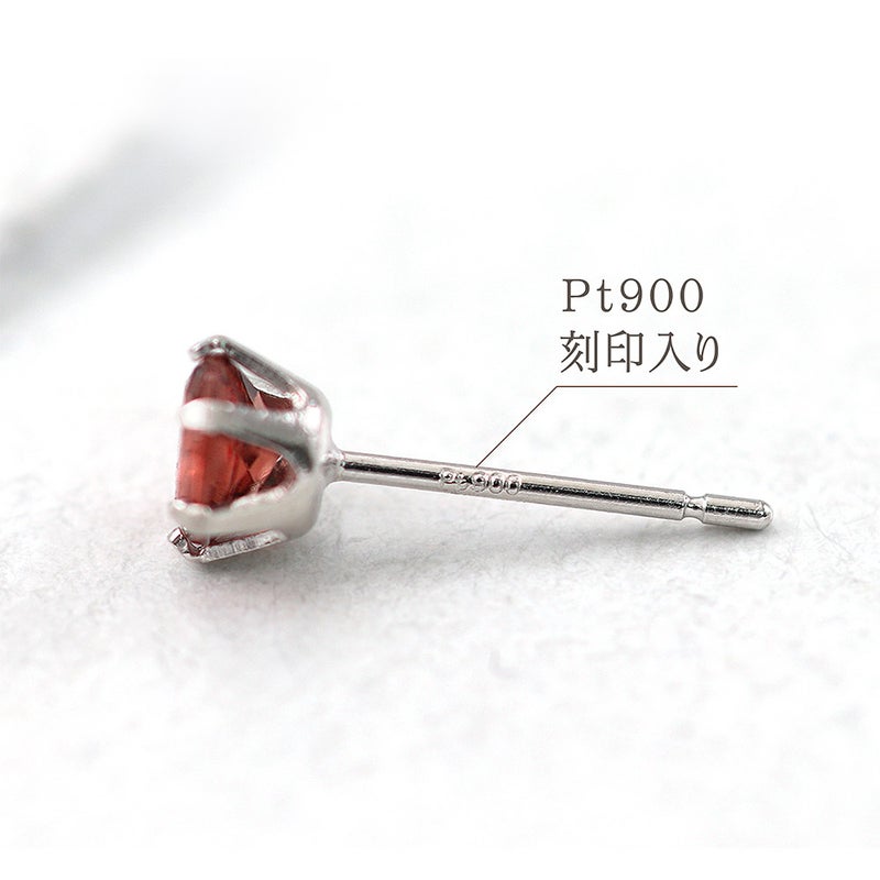 Pt900 誕生石 ピアス_10