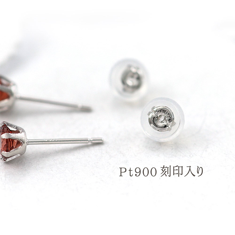 Pt900 誕生石 ピアス_11
