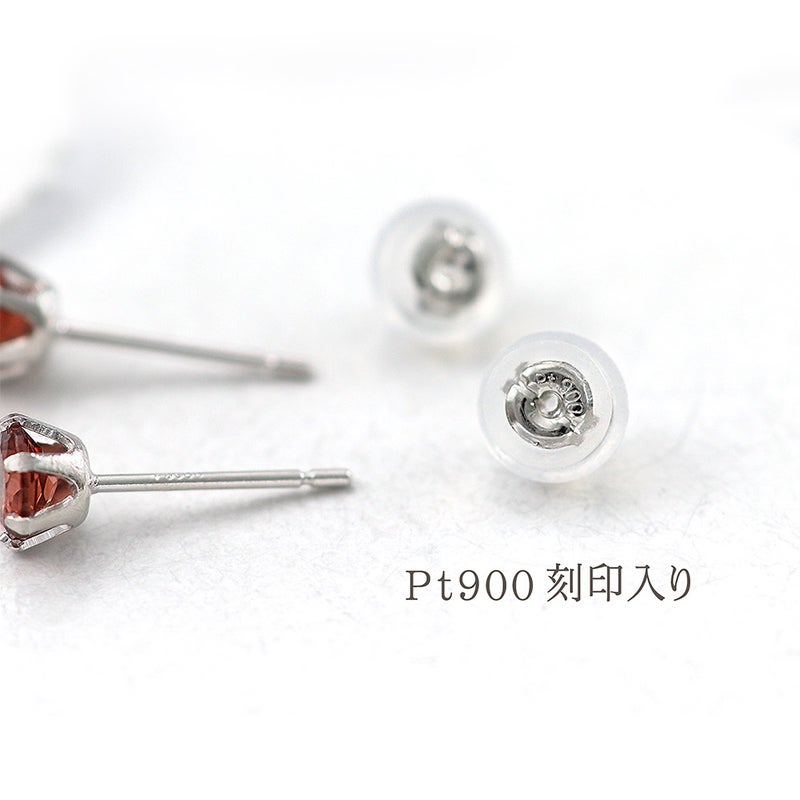 Pt900 誕生石 ピアス_11