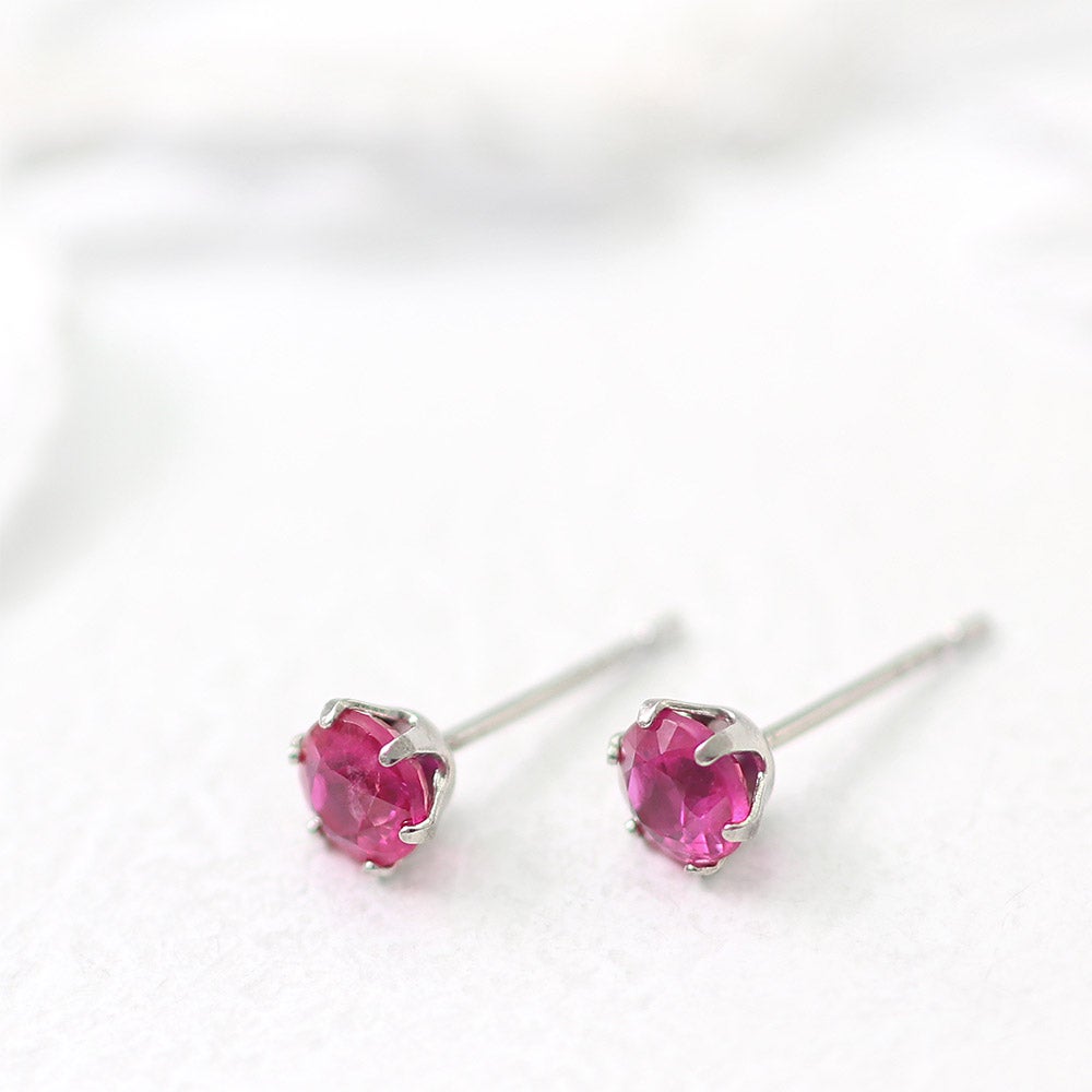 Pt900 誕生石 ピアス_12