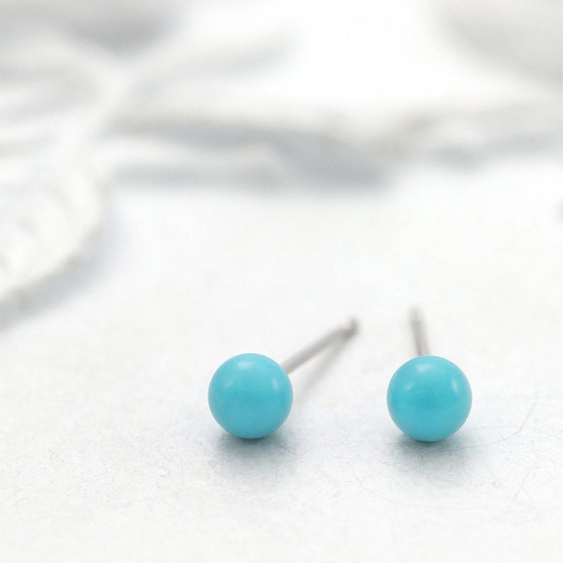 Pt900 ターコイズ ピアス_02