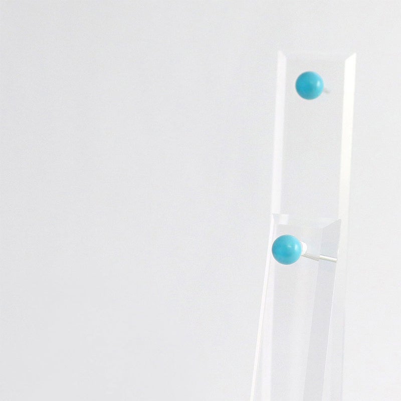 Pt900 ターコイズ ピアス_04