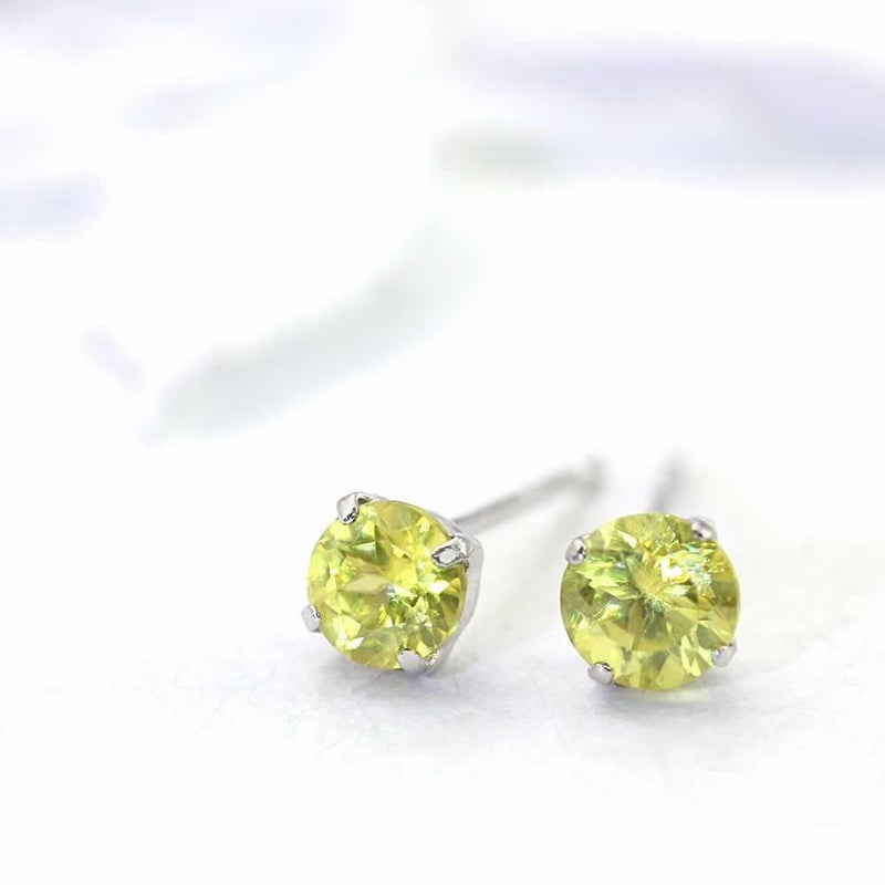 Pt900 スフェーン ピアス_02