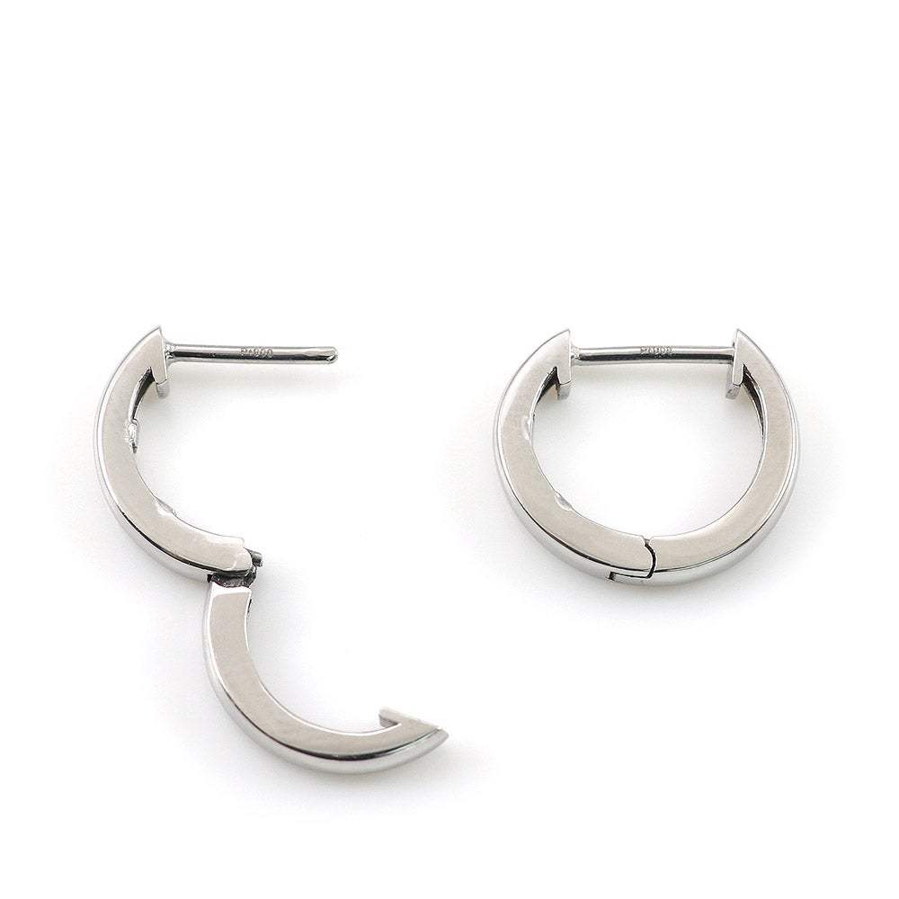 Pt900 フープピアス_10