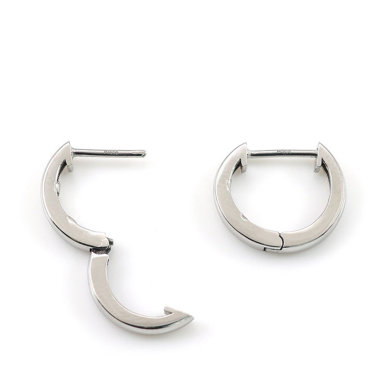 Pt900 フープピアス_10