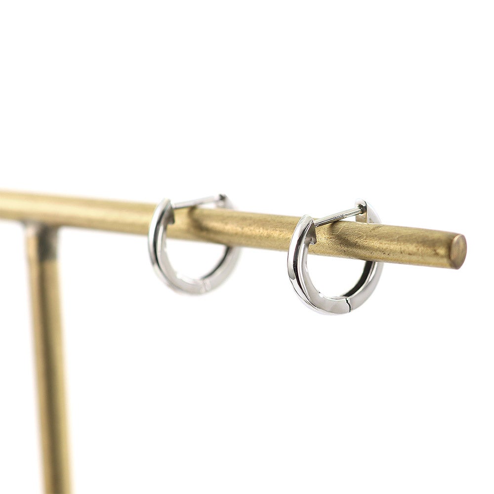 Pt900 フープピアス_13