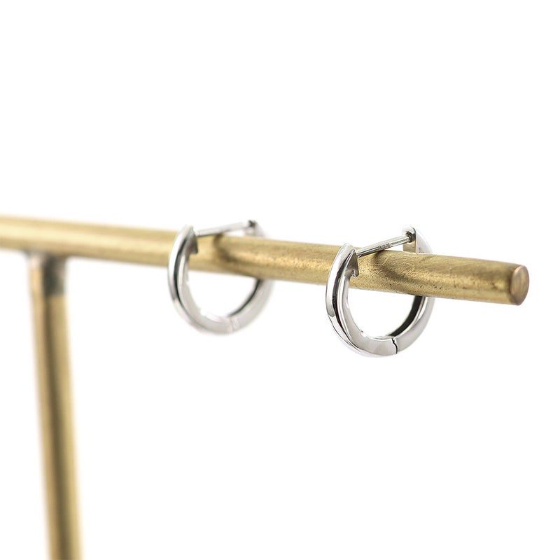 Pt900 フープピアス_13