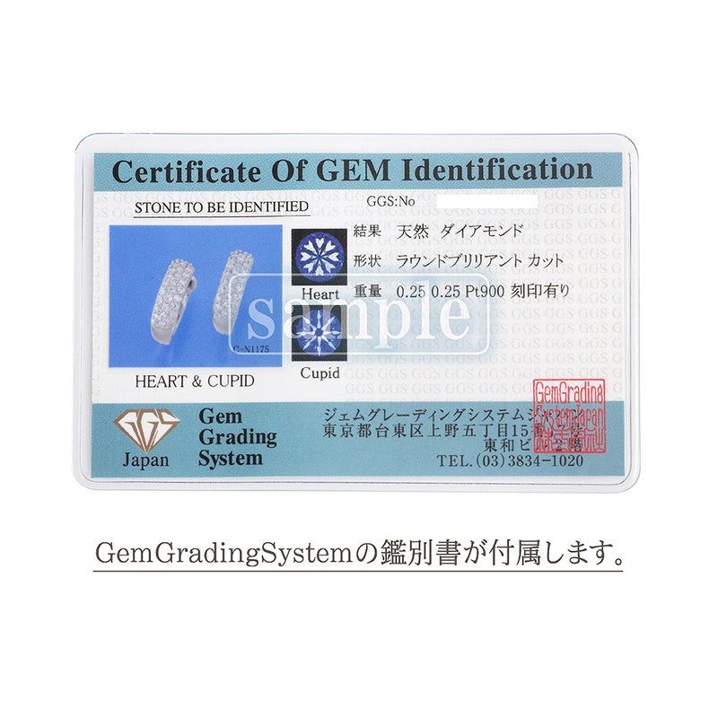 Pt900 ダイヤモンド フープピアス  【製作期間：約30日】_09