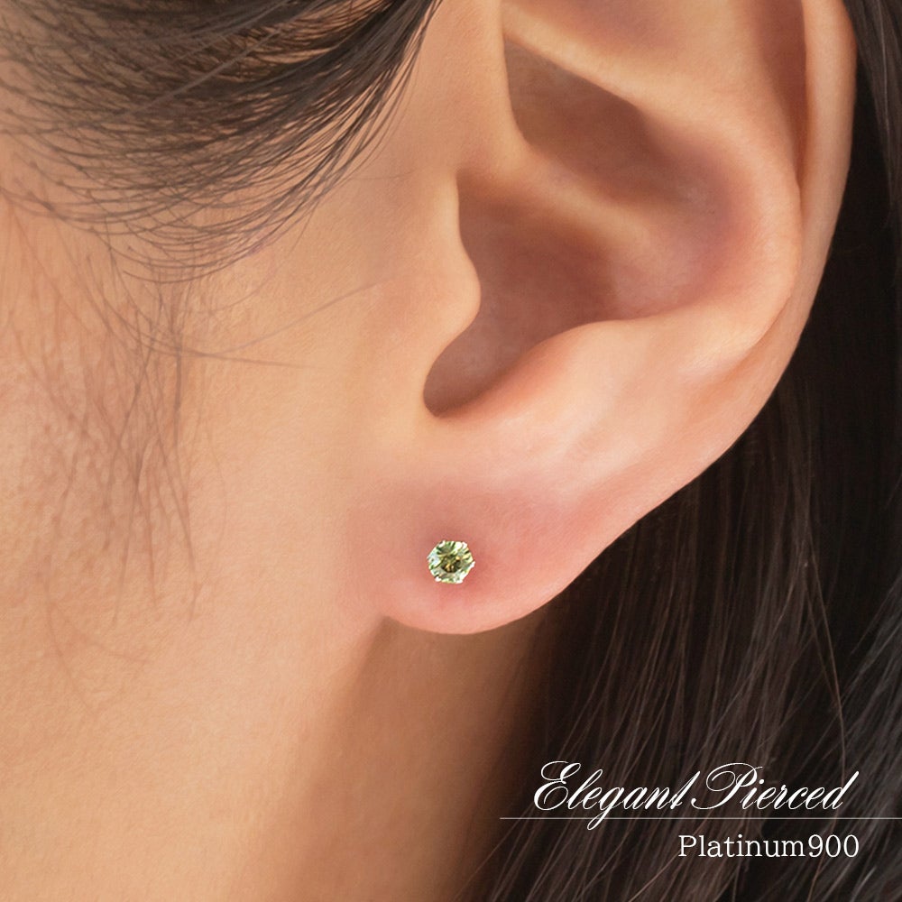 Pt900 デマントイドガーネット ピアス_09