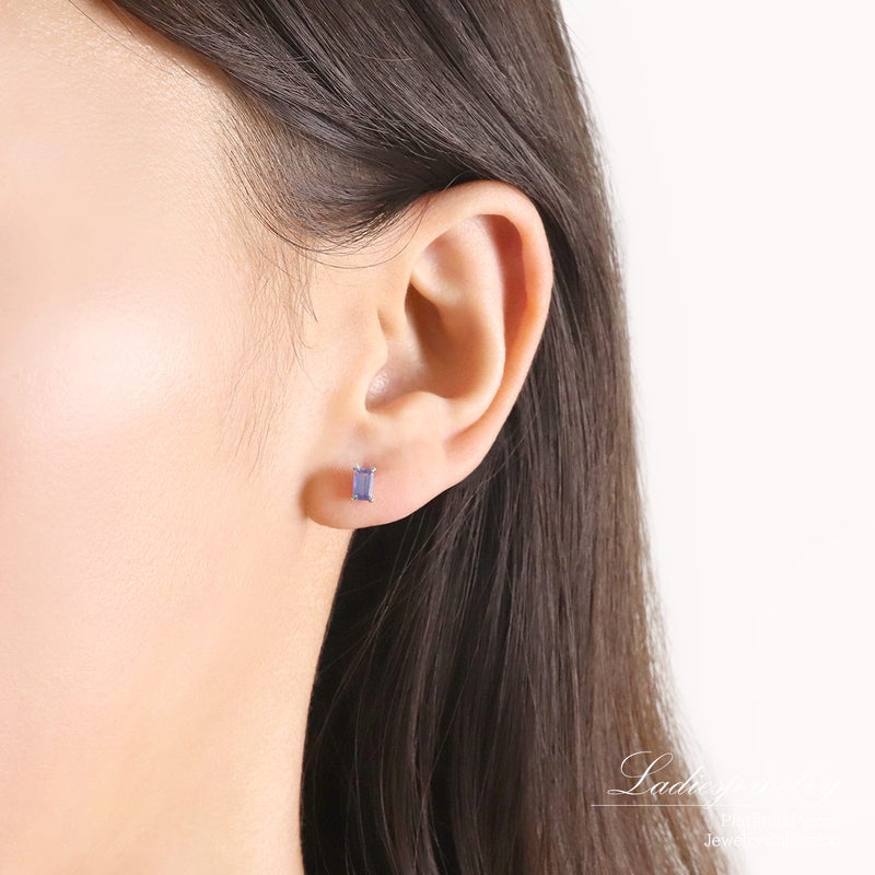 Pt900 タンザナイト ピアス_14