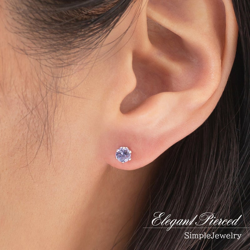 Pt900 タンザナイト ピアス_10