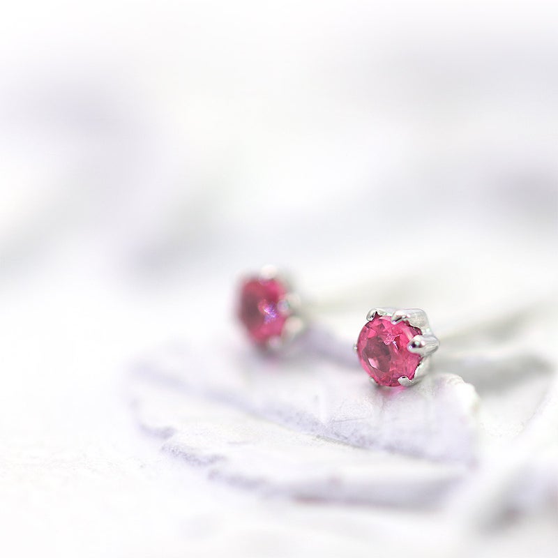 Pt900 ピンクスピネル ピアス_03