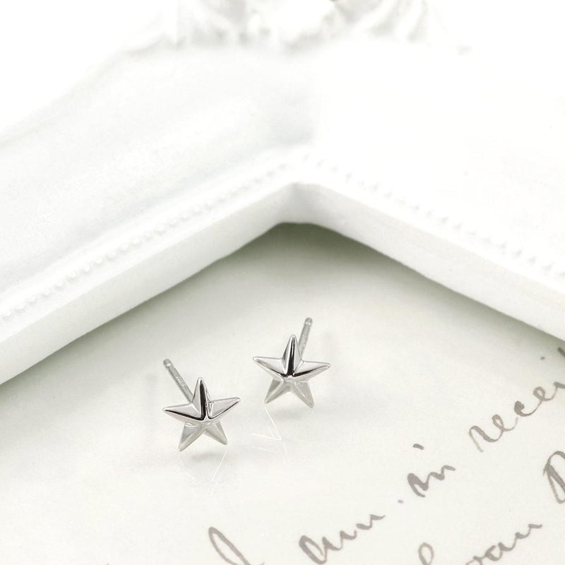 Pt900 星モチーフ ピアス_03